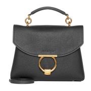 Salvatore Ferragamo Eleganta Läderskor Black, Dam