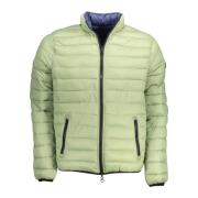 U.s. Polo Assn. Grön Nylon Herrjacka Green, Herr