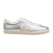 Veja Silver Lädersneakers med Amazonasgummi Gray, Dam