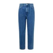 Pepe Jeans Medium Denim Morot Fit Jeans Blue, Dam