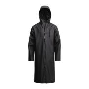 Stutterheim Urban Vattentät Huva Dragkedja Parka Black, Herr