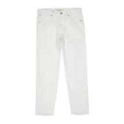 Golden Goose Straight Jeans White, Herr