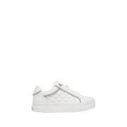 Guess Vita Sneakers med Allover Print White, Dam