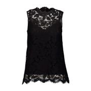 Dolce & Gabbana Stilren TOP för modeälskare Black, Dam