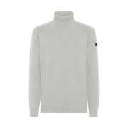 RRD Herr Turtleneck Sweater Fisherman Style Gray, Herr