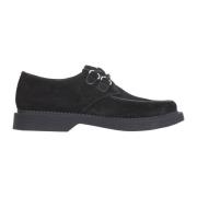 Saint Laurent Mocka Derbies Snörskor Kvinnor Black, Dam