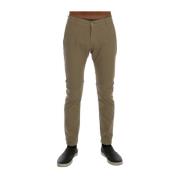 Daniele Alessandrini Beige Slim Fit Chinos för sofistikerad stil Beige...