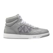 Dior Höga Diamant Sneakers Gray, Herr