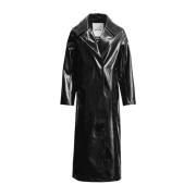 Stutterheim Opal Regn Trenchcoat Black, Dam