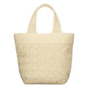 Bottega Veneta Nappa Tote Väska Beige, Herr