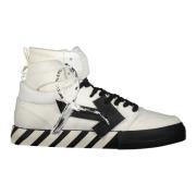 Off White Höga vulkaniserade sneakers med diagonalband White, Herr