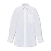 Stella McCartney Oversize skjorta White, Dam