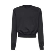 Rick Owens Geth Crewneck Sweat Black, Herr