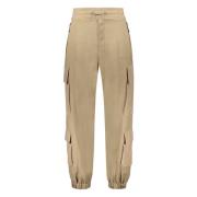 Balmain Cargo Byxor med Flera Fickor Beige, Herr