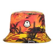 Palm Angels Logo Patch Bucket Hat Multicolor, Herr