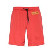 Heron Preston Snabbtorkande Badshorts för Män Red, Herr