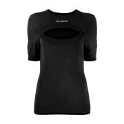 Karl Lagerfeld T-Shirts Black, Dam