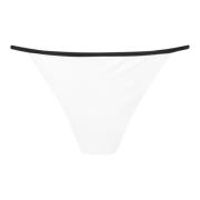 Iceberg Kontrasterande trim hipster bikini White, Dam