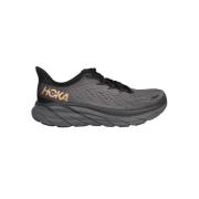 Hoka One One Kontrasterande låga sneakers Gray, Dam