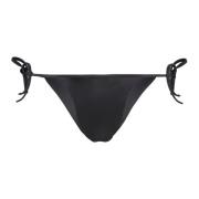 Dsquared2 Tryckt Tie Side Bikini Hipster Black, Dam