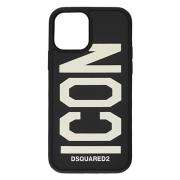 Dsquared2 iPhone 12 PRO Fodral med Logotypdetalj Black, Herr