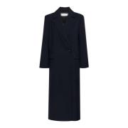 InWear Elegant Blazer Coat i Marinblå Blue, Dam