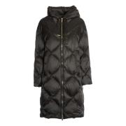 Max Mara Elegant Down Jacket Grigio Aw24 Gray, Dam