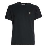 Stone Island Stilren Crew Neck T-shirt Blå Blue, Herr