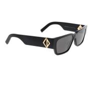 Dior Stiliga solglasögon med unik design Black, Unisex