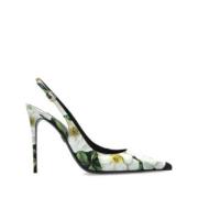 Dolce & Gabbana Blommönstrade Pumps Multicolor, Dam