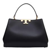 Tory Burch Elegant Läderhandväska Nero Black, Dam