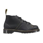 Dr. Martens Svarta Läder Snörstövlar Black, Herr