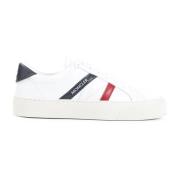 Moncler Låga Sneakers i Monaco-stil White, Dam