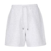 Jacquemus Grå Club Logo Jogging Shorts Gray, Herr