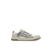 Amiri Sneakers Crystal Suede Skel Top Gray, Herr