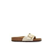 Birkenstock Slides Catalina Kudde Spänne Beige, Dam