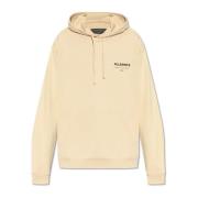 AllSaints 'Underground' Hoodie Beige, Herr