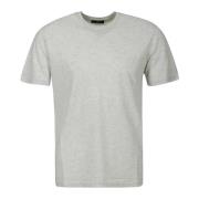 Fedeli Ljusgrå Bomull Jersey T-shirt Gray, Herr