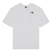 The North Face Kortärmad rund hals T-shirt White, Herr