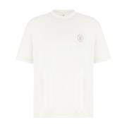 Brunello Cucinelli Casual Bomull T-shirt i Olika Färger White, Herr