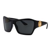 Versace Stiliga solglasögon med modell 0Ve4443 Black, Unisex