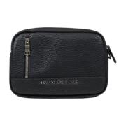 Armani Exchange Herr Pochette och Skönhetskollektion Black, Herr