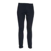 Dondup Slim-Fit Chinos i Blu Blue, Herr