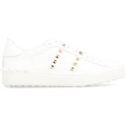 Valentino Rockstud Untitled läder sneakers White, Dam