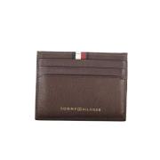 Tommy Hilfiger Brun Lderkorthllare fr Mn Brown, Herr