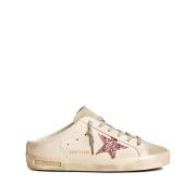 Golden Goose Rosa Super-Star Sabot Sneakers Pink, Dam