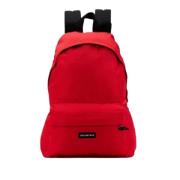 Balenciaga Vintage Pre-owned Canvas ryggsckar Red, Dam