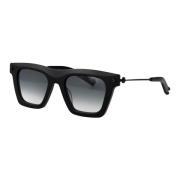 Yohji Yamamoto Stiliga solglasögon Slook 17 Black, Unisex