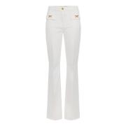 Elisabetta Franchi Stilfull Modellkollektion White, Dam