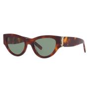 Saint Laurent Monogram SL M94 003 Solglasögon Brown, Dam